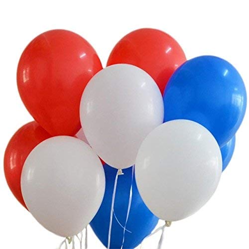Toyland 30 Kroatien 2018 WELTCUP Ballons - BLAU/ROT/Weiss 12 "Latex Toyland 30 Kroatien 2018 WELTCUP Ballons - BLAU/ROT/Weiss 12 "Latex von Toyland