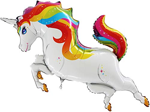 Toyland 40 "Bunte Einhorn Folienballon - Geburtstagsparty Dekoration von Toyland