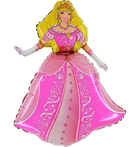 Toyland Folienballon, Prinzessinnen-Form, 73,7 cm, Rosa von Toyland