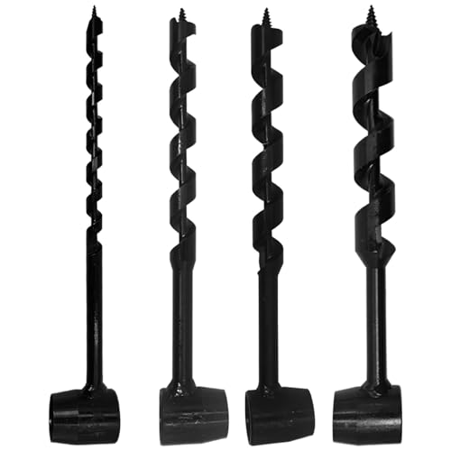 Handbohrer-Set, 4-teilig, Karbonstahl, Bushcraft-Schnecke, manueller Spiralbohrer, Überlebens-Siedler, Schraubenschlüssel für Holzbearbeitung, DIY-Projekte Handbohrer-Set, 4-teilig, Karbonstahl, Bushcraft-Schnecke, manueller Spiralbohrer, Überlebens-Siedler, Schraubenschlüssel für Holzbearbeitung, DIY-Projekte von Toyosport