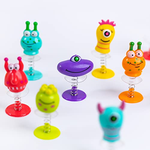 Toyseum 36 x Springendes Monster, Pop-Up-Partytütenspielzeug, ideales Partytütenfüller für Kinder, Unisex, kleines Spielzeug für Jungen und Mädchen, Multipack mit 36 Stück von Toyseum