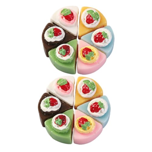 1 Satz Kuchen Teiliges Farbenfrohes Dessert Modell Für Puppenhaus Dekoration Realistische Nachbildung Von Leckereien Zubehör Für Rollenspiele Und Kreative Szenen 12 Stück 1 Satz Kuchen Teiliges Farbenfrohes Dessert Modell Für Puppenhaus Dekoration Realistische Nachbildung Von Leckereien Zubehör Für Rollenspiele Und Kreative Szenen 12 Stück von Toyvian