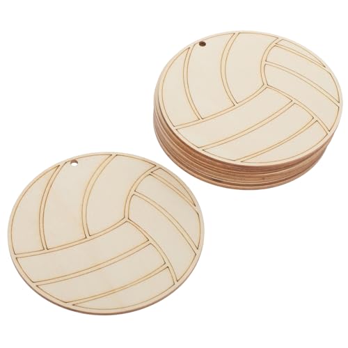 10 Stück Diy Holz Volleyball Bastelsets Handgemachte Holzscheiben für Graffiti Holzplatten zum Bemalen und Dekorieren Geschicklichkeit und Vorstellungskraft 10 Stück Diy Holz Volleyball Bastelsets Handgemachte Holzscheiben für Graffiti Holzplatten zum Bemalen und Dekorieren Geschicklichkeit und Vorstellungskraft von Toyvian