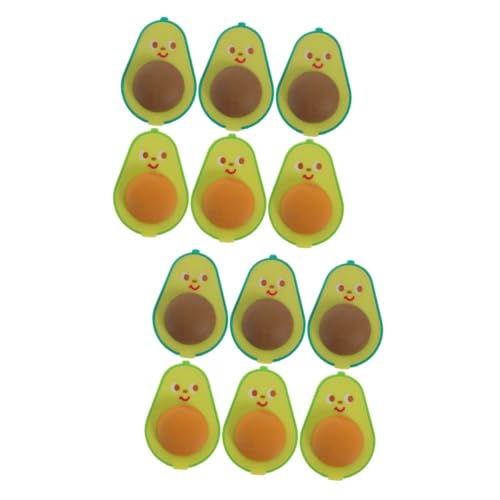 2 Sätze Teiliges Niedliche Avocado Anspitzer Radiergummis Und Anspitzer Für Schule Und Büro Tragbar Und Praktisch 6 Stück * 2 von Toyvian