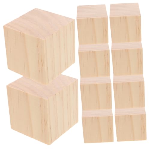 20Stücke Holzblöcke Unlackierte Holzwürfel zum Basteln für DIY Holzklötze für Kreative Projekte und Partydekoration Vielseitig Einsetzbar 20Stücke Holzblöcke Unlackierte Holzwürfel zum Basteln für DIY Holzklötze für Kreative Projekte und Partydekoration Vielseitig Einsetzbar von Toyvian