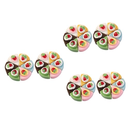 3 Sätze Kuchen Farbmischung Für Puppenhaus Deko Realistische Desserts Für Spielküche Fotografie Und Szenen Leicht Und Tragbar 12 Stücke * 3 3 Sätze Kuchen Farbmischung Für Puppenhaus Deko Realistische Desserts Für Spielküche Fotografie Und Szenen Leicht Und Tragbar 12 Stücke * 3 von Toyvian