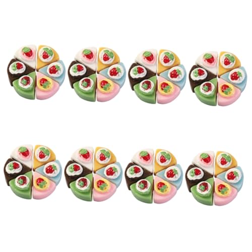4 Sätze Dessert Modell Für Puppenhäuser Realistische Kuchen Dekoration Für Kreative Rollenspiele Und Sammlungen 12 Stück * 4 4 Sätze Dessert Modell Für Puppenhäuser Realistische Kuchen Dekoration Für Kreative Rollenspiele Und Sammlungen 12 Stück * 4 von Toyvian