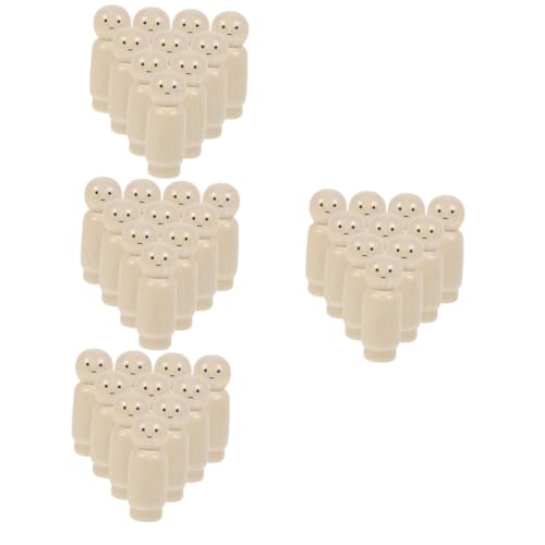 4 Sätze Diy Holz Peg Dolls Unbemalt Für Holzfiguren Für Kreative Projekte Handgefertigte Rohlinge Dekorieren Für Kunstunterricht Und Freizeitgestaltung 10 Stück * 4 4 Sätze Diy Holz Peg Dolls Unbemalt Für Holzfiguren Für Kreative Projekte Handgefertigte Rohlinge Dekorieren Für Kunstunterricht Und Freizeitgestaltung 10 Stück * 4 von Toyvian