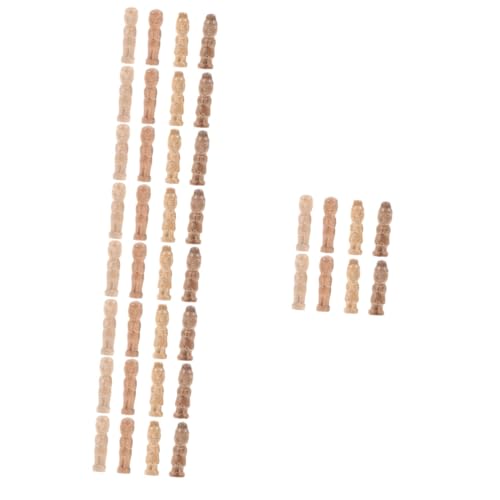 5 Sätze Teiliges Diy Holzpuppen Unbearbeitete Holzfiguren Gestalten Für Kreative Bastelprojekte Und Pädagogisches 8 Stück * 5 von Toyvian