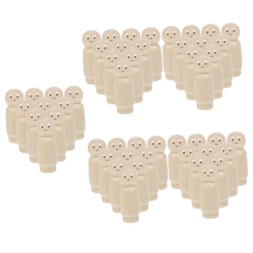 5 Sätze Teiliges Unbemalte Holz Puppendolls Zum Diy Kreative Holzfiguren Für Bastelprojekte Tischdekoration Und Pädagogische Spiele 10 Stück * 5 5 Sätze Teiliges Unbemalte Holz Puppendolls Zum Diy Kreative Holzfiguren Für Bastelprojekte Tischdekoration Und Pädagogische Spiele 10 Stück * 5 von Toyvian