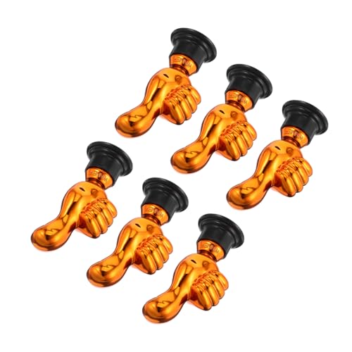 6Stücke Mini Trophäen aus Kunststoff für Partyauszeichnungen und Sportbelohnungen Einzigartiges Design für Spieleabende Events und Wettbewerbe für Große Mengen von Toyvian