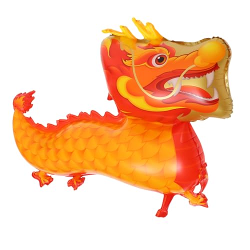 Dragon Ballon Folienballon für Neujahrsfeiern Lustiger Farbenfroher Drachenballon für Indoor und Outdoor Dekorationen für Chinesische Neujahrspartys und Kulturelle Feiern Dragon Ballon Folienballon für Neujahrsfeiern Lustiger Farbenfroher Drachenballon für Indoor und Outdoor Dekorationen für Chinesische Neujahrspartys und Kulturelle Feiern von Toyvian