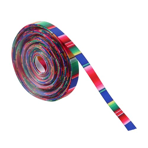 Toyvian Mexikanische Dekorationen Band Bunte Serape Party Liefert Polyester Party Verpackung Haarschleifen Fiesta Toyvian Mexikanische Dekorationen Band Bunte Serape Party Liefert Polyester Party Verpackung Haarschleifen Fiesta von Toyvian