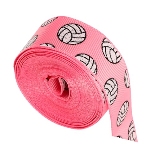 Toyvian 1 Rolle Volleyballband Schleifenband Geschenkverpackungsbänder Haarklammerband Sportband Geschenkband Partybänder Bedrucktes Band DIY Bänder Geschenkband Rosa Polyester Toyvian 1 Rolle Volleyballband Schleifenband Geschenkverpackungsbänder Haarklammerband Sportband Geschenkband Partybänder Bedrucktes Band DIY Bänder Geschenkband Rosa Polyester von Toyvian