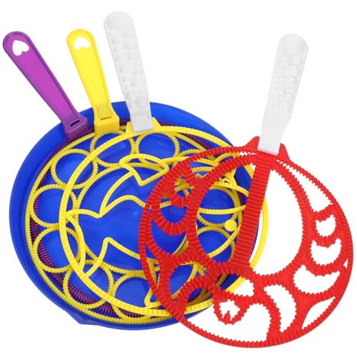 Toyvian 1 Satz Blasenwerkzeug Schaum Flüssig Spaß Ballon Lüfter Würfel Seifenblasenmaschinen Werkzeug Für Große Blasenstäbe Abs von Toyvian