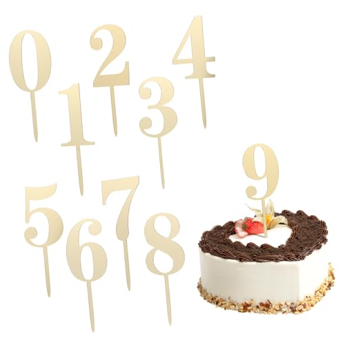 Toyvian 1 Satz Digitale Tortenaufsätze Tortendekoration Zwanzig Happy Birthday Silberner Tortenaufsatz Tortenzahlen Fee Cupcake Einlagen Zwei Tortenaufsätze Tortenaufsatz 20 Stück von Toyvian