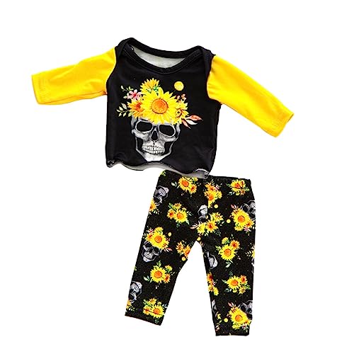 Toyvian 1 Satz Halloween-Puppenkleidung Puppenkleidung Set Puppen Kleidung Halloween Puppenparty Halloween Puppenbekleidung Halloween-Babypuppenkleidung Kleidung für Puppe Stoff Black Toyvian 1 Satz Halloween-Puppenkleidung Puppenkleidung Set Puppen Kleidung Halloween Puppenparty Halloween Puppenbekleidung Halloween-Babypuppenkleidung Kleidung für Puppe Stoff Black von Toyvian