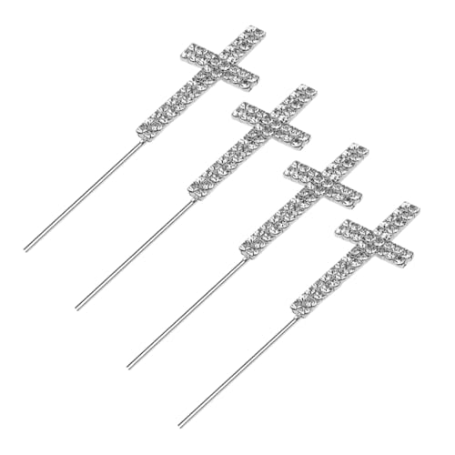 Toyvian 1 Satz Kucheneinsatz Kreuz Kuchendekoration Strass Kreuz Tortenaufsatz Party Decoration Party Dekoration Torteneinsatz Ornamente Kuchenverzierungen Strasssteine Silver 4 Stück Toyvian 1 Satz Kucheneinsatz Kreuz Kuchendekoration Strass Kreuz Tortenaufsatz Party Decoration Party Dekoration Torteneinsatz Ornamente Kuchenverzierungen Strasssteine Silver 4 Stück von Toyvian
