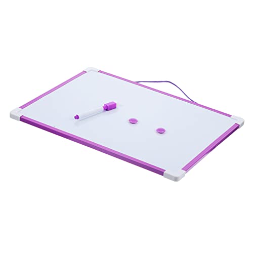 Toyvian 1 Satz Magnetisches Whiteboard Tafel Memo Weißes Brett Zum Aufhängen Planke Trocken Abwischbarer Radiergummi Schwarzes Brett Hängend Klein Wand Whiteboard-radierer Groß Violett Pvc Toyvian 1 Satz Magnetisches Whiteboard Tafel Memo Weißes Brett Zum Aufhängen Planke Trocken Abwischbarer Radiergummi Schwarzes Brett Hängend Klein Wand Whiteboard-radierer Groß Violett Pvc von Toyvian