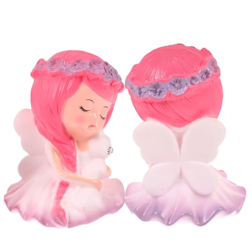 Toyvian 1 Satz Tabletop-mädchenfigur Fee Kuchendekorationen Willkommen Geburtstagstorte Kranz-mädchen-statue Figur Eines Kleinen Mädchens Wohnkultur 2 Stück Toyvian 1 Satz Tabletop-mädchenfigur Fee Kuchendekorationen Willkommen Geburtstagstorte Kranz-mädchen-statue Figur Eines Kleinen Mädchens Wohnkultur 2 Stück von Toyvian