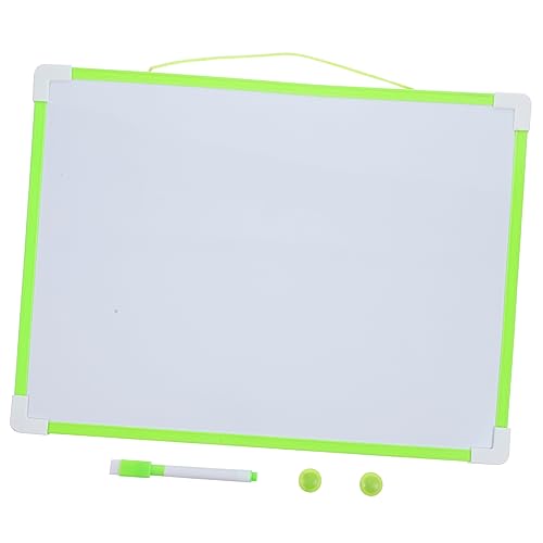Toyvian 1 Satz Tafel Büro Whiteboard Trocken Abwischbarer Radiergummi Doppelseitiges Trockenes Löschbrett Zeichnung Bulletin Hängendes Whiteboard Weißes Brett Löschbar Wöchentlich Grün Pvc Toyvian 1 Satz Tafel Büro Whiteboard Trocken Abwischbarer Radiergummi Doppelseitiges Trockenes Löschbrett Zeichnung Bulletin Hängendes Whiteboard Weißes Brett Löschbar Wöchentlich Grün Pvc von Toyvian