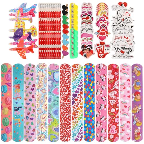 Valentinstag Schreibwaren Set Kinder Klassenzimmer Austausch Partygeschenke Bunte Plastik Spielzeuge für SchüLer, 18.7cm 323g um Valentinstag Dekorationen Valentinstag Schreibwaren Set Kinder Klassenzimmer Austausch Partygeschenke Bunte Plastik Spielzeuge für SchüLer, 18.7cm 323g um Valentinstag Dekorationen von Toyvian
