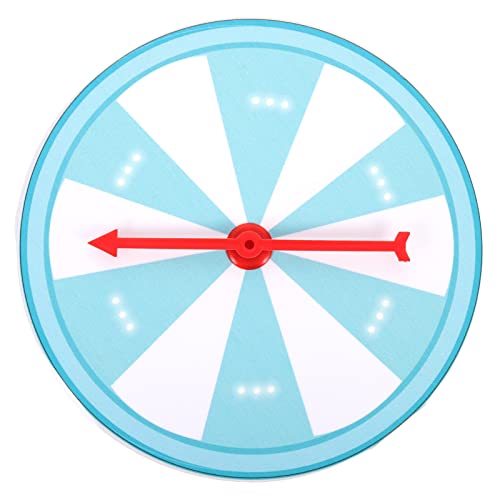 Toyvian 1 Set Leerer - Wheel- - Turntable- Glücksspiel- Glücksspiel für Party Pub Trade Show Carnival Supplies Weiß Sky- Blau Toyvian 1 Set Leerer - Wheel- - Turntable- Glücksspiel- Glücksspiel für Party Pub Trade Show Carnival Supplies Weiß Sky- Blau von Toyvian