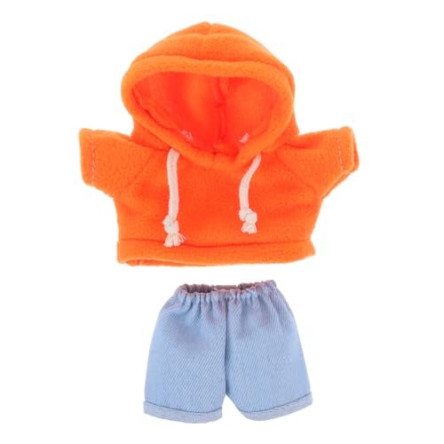 Toyvian 1 Set Plüschbär-Outfits Für 20 cm Puppen Mini-bär-Kleidung Kapuzenpullover Jeans Stofftier-spielzeugkostüme Toyvian 1 Set Plüschbär-Outfits Für 20 cm Puppen Mini-bär-Kleidung Kapuzenpullover Jeans Stofftier-spielzeugkostüme von Toyvian