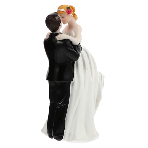Toyvian 1 Stück Braut Und Bräutigam Ornamente Paar Figur Hochzeitsdekoration Für Kuchen Hochzeitstorte Bräutigam Und Braut Tischdekorationen Hochzeitsmodell Topper Hochzeitsfeier von Toyvian