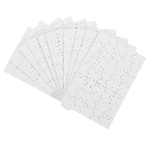 Toyvian 10 Blatt Teiliges Sublimationspuzzle aus Heat Transfer Bastel Puzzle DIY Leere Jigsaw Puzzles für Thermotransfergestaltung und Kreative Geschenkideen Toyvian 10 Blatt Teiliges Sublimationspuzzle aus Heat Transfer Bastel Puzzle DIY Leere Jigsaw Puzzles für Thermotransfergestaltung und Kreative Geschenkideen von Toyvian