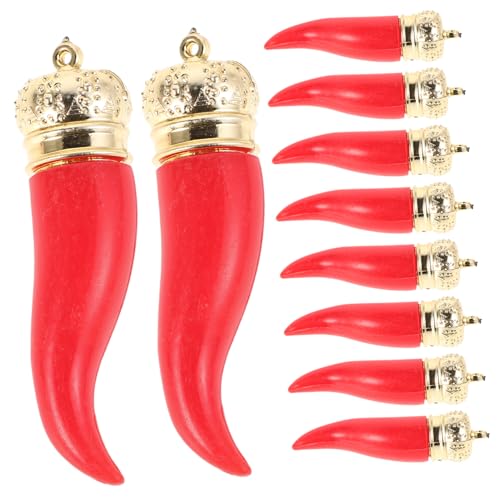 Toyvian Chili Charm Halskette Pfeffer Pfefferförmige Verzierung Chili Schmuck Toyvian Chili Charm Halskette Pfeffer Pfefferförmige Verzierung Chili Schmuck von Toyvian