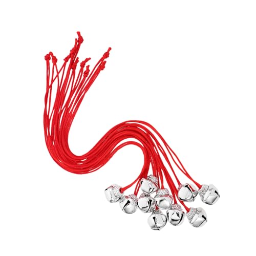 Toyvian 10 Stück Glockenanhänger farbig Mini Dekorationen Gold Ornament für Weihnachtsparty-Requisite Weihnachtsbaum Glocken anhänger Weihnachtsbaumglocken Weihnachtsschmuck Metall Silber Toyvian 10 Stück Glockenanhänger farbig Mini Dekorationen Gold Ornament für Weihnachtsparty-Requisite Weihnachtsbaum Glocken anhänger Weihnachtsbaumglocken Weihnachtsschmuck Metall Silber von Toyvian