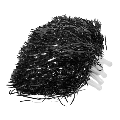 Toyvian 10 Stück Pompons Für Den Sport Jubel Pom Pom Cheerleader Pompon Sport-pompons Pom Poms Cheerleading Poms Pom Jubeln Mehrfarbig Funkeln Zubehör Für Die Jubelnde Truppe Pet、abs Black Toyvian 10 Stück Pompons Für Den Sport Jubel Pom Pom Cheerleader Pompon Sport-pompons Pom Poms Cheerleading Poms Pom Jubeln Mehrfarbig Funkeln Zubehör Für Die Jubelnde Truppe Pet、abs Black von Toyvian