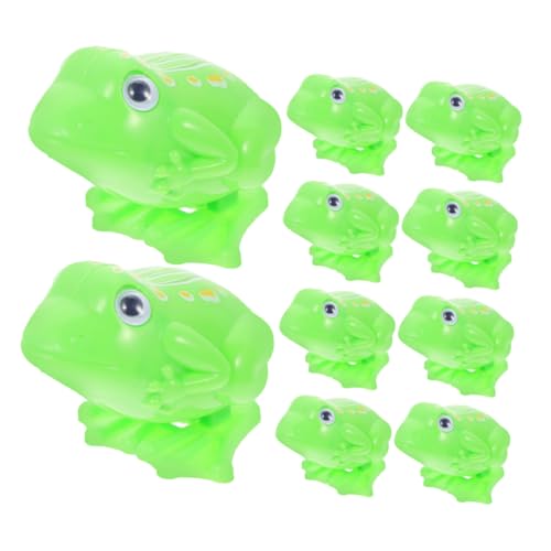 Toyvian 10 Stück Retro Aufziehfrösche Plastisches mit Dynamischer Sprungbewegung für Geburtstagsfeiern und Mitgebsel Tüten Toyvian 10 Stück Retro Aufziehfrösche Plastisches mit Dynamischer Sprungbewegung für Geburtstagsfeiern und Mitgebsel Tüten von Toyvian