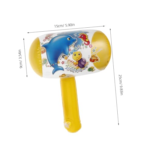 Toyvian 10 Stück Teiliges Aufblasbares Hammer mit Integriertem Klingelton Leicht als Party und Poolspielzeug für Jungen und Mädchen Lustiges Sound für Kleinkinder Zufällige Toyvian 10 Stück Teiliges Aufblasbares Hammer mit Integriertem Klingelton Leicht als Party und Poolspielzeug für Jungen und Mädchen Lustiges Sound für Kleinkinder Zufällige von Toyvian