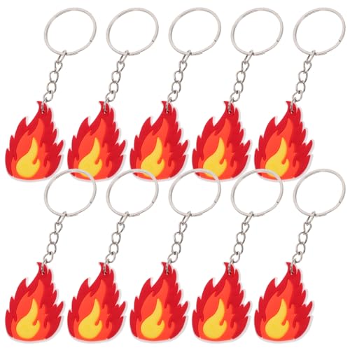 Toyvian 10 Stück Teiliges Feuerwehr Schlüsselanhänger Feuerfeste Partydeko Mutiges Flammen design Langlebig und Wetterfest Feuerwehrmann Support Dekoration für Feuerwehr party Toyvian 10 Stück Teiliges Feuerwehr Schlüsselanhänger Feuerfeste Partydeko Mutiges Flammen design Langlebig und Wetterfest Feuerwehrmann Support Dekoration für Feuerwehr party von Toyvian