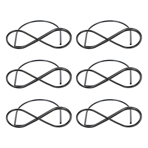 Toyvian 10 Stück Teiliges Metall kartenclips Tischkartenhalter Kreative Namenskarten Memohalter für Büro und Party Dekoration Stabile Metallklemmen Schwarz Vielseitig Einsetzbar von Toyvian