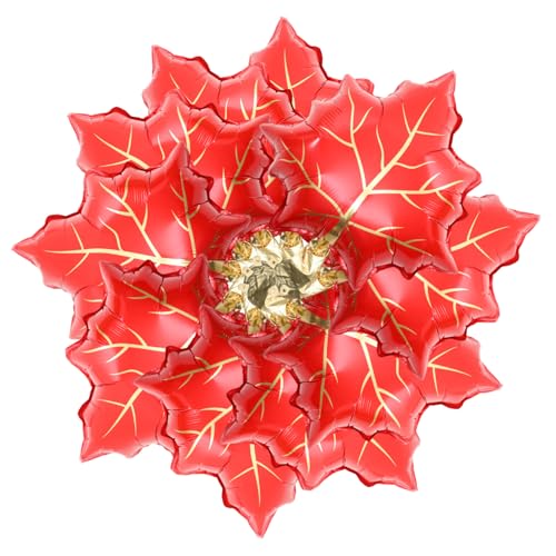 Toyvian 10 Stück Teiliges Metallic Folienballons in Ahornblatt-form Herbstliche Thanksgiving Partydeko Langlebig und Einfach Aufzublasen Kräftiges Rot für Festtags Abschlussfeiern Toyvian 10 Stück Teiliges Metallic Folienballons in Ahornblatt-form Herbstliche Thanksgiving Partydeko Langlebig und Einfach Aufzublasen Kräftiges Rot für Festtags Abschlussfeiern von Toyvian