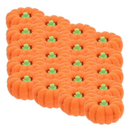 Toyvian 100 Stück Mini Kürbis Radiergummis Niedliche Halloween Radierer für Herbstliche Schulpreise Party und Belohnungen für Schüler und Thanksgiving von Toyvian