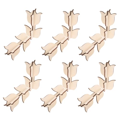 Toyvian 12 Sätze Teiliges Holz Tulpen zum Bemalen Unvollendete Diy Holzblumen Bastelanhänger Vielseitige Tulpenförmige Holzteile für Frühling Partydekoration und Wohnaccessoires Toyvian 12 Sätze Teiliges Holz Tulpen zum Bemalen Unvollendete Diy Holzblumen Bastelanhänger Vielseitige Tulpenförmige Holzteile für Frühling Partydekoration und Wohnaccessoires von Toyvian