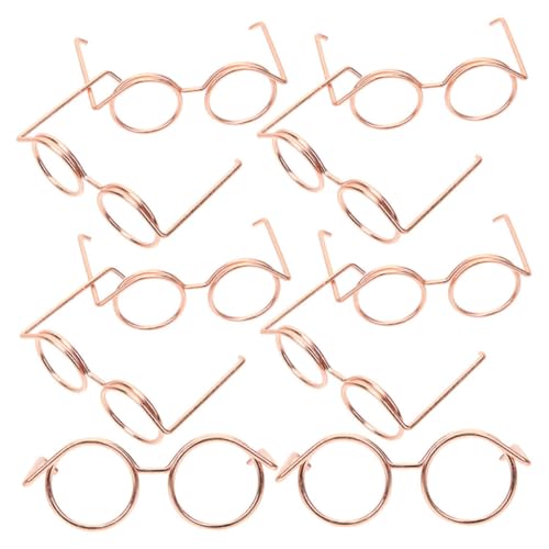 Toyvian 12 Stück Mini-Brillenspielzeug gefälscht Puppenbrillen klein Und Augen Die Puppen Kleidung Puppen Klamotten Puppenmode schnapsgläser Mini -Puppenbrille Minibrille für Puppe Metall Toyvian 12 Stück Mini-Brillenspielzeug gefälscht Puppenbrillen klein Und Augen Die Puppen Kleidung Puppen Klamotten Puppenmode schnapsgläser Mini -Puppenbrille Minibrille für Puppe Metall von Toyvian