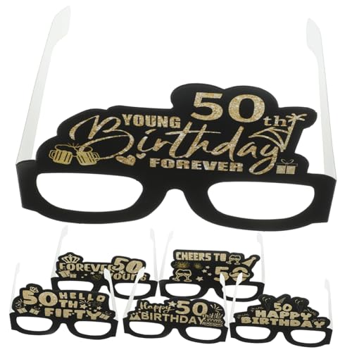 Toyvian 12 Stück Teiliges Brillenrahmen für Geburtstag Bunte Partybrillen für Erwachsene Kreative Geburtstagsdeko Langlebige und Sichere Foto-requisiten für Feierlichkeiten Toyvian 12 Stück Teiliges Brillenrahmen für Geburtstag Bunte Partybrillen für Erwachsene Kreative Geburtstagsdeko Langlebige und Sichere Foto-requisiten für Feierlichkeiten von Toyvian