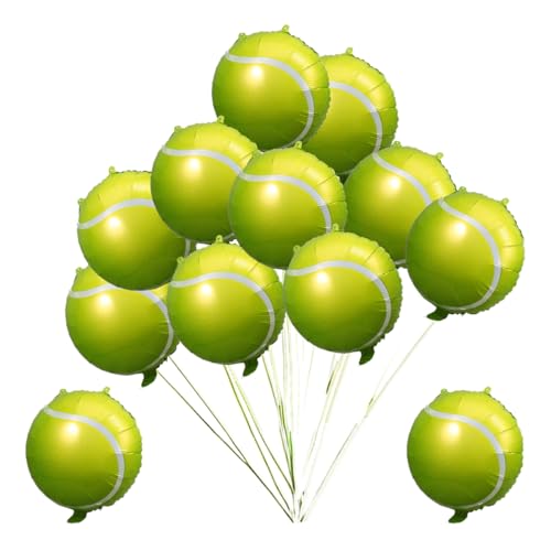 Toyvian 12 Stück Tennisballon Zahlenballons Blaue Luftballons Gold Partyballon Folienballons Party Rosa Luftballons Für Geburtstagsfeier Ballons Helium Tennisparty Ö Green Aluminiumfolie Toyvian 12 Stück Tennisballon Zahlenballons Blaue Luftballons Gold Partyballon Folienballons Party Rosa Luftballons Für Geburtstagsfeier Ballons Helium Tennisparty Ö Green Aluminiumfolie von Toyvian