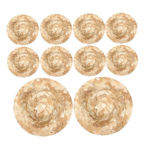 Toyvian 12St geflochtener Strohhut Puppenhut Puppenhüte basteln Puppenhüte aus Stroh DIY Puppenzubehör Puppen gewebter Strohhut Miniatur-Strick ha Hut Foto Requisiten Mini- - Beige Toyvian 12St geflochtener Strohhut Puppenhut Puppenhüte basteln Puppenhüte aus Stroh DIY Puppenzubehör Puppen gewebter Strohhut Miniatur-Strick ha Hut Foto Requisiten Mini- - Beige von Toyvian