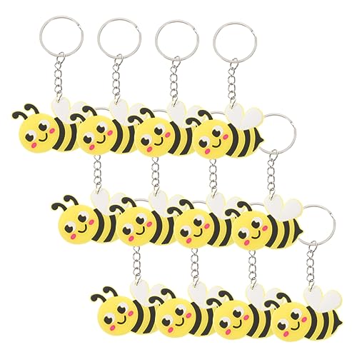 Toyvian 12er Set Cartoon Bienen Schlüsselanhänger üße Schlüsselanhänger Dekoration Für Taschen Rucksäcke Und Für Bienenliebhaber Schlüsselanhänger Mit Bienenmotiv Toyvian 12er Set Cartoon Bienen Schlüsselanhänger üße Schlüsselanhänger Dekoration Für Taschen Rucksäcke Und Für Bienenliebhaber Schlüsselanhänger Mit Bienenmotiv von Toyvian