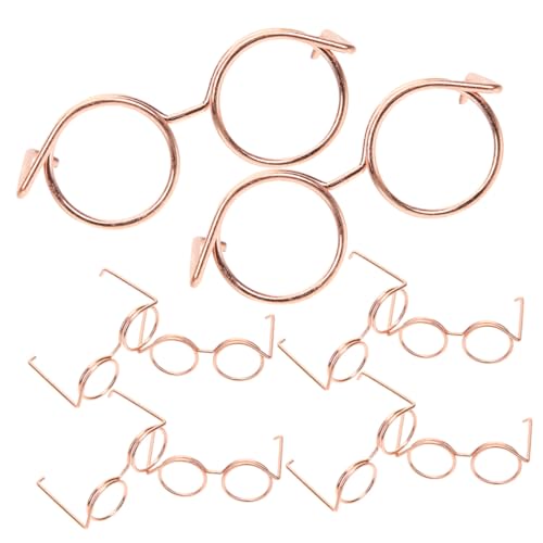 Toyvian 12st Puppenbrille Puppenbekleidungszubehör Puppenhaus Trendige Umrandete Puppensonnenbrille Plüsch Brillen Zum Anziehen Der Puppe Frauen Mädchen Metall Toyvian 12st Puppenbrille Puppenbekleidungszubehör Puppenhaus Trendige Umrandete Puppensonnenbrille Plüsch Brillen Zum Anziehen Der Puppe Frauen Mädchen Metall von Toyvian