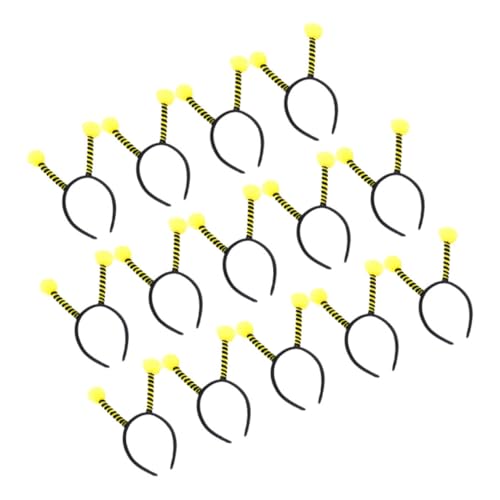 Toyvian 14 Stück Teiliges Bienen Haarreifen mit Antennen Stabiles Material Komfortabler Sitz Geeignet für Party Kostüm Fasching und Cosplay Gelb-schwarzes Stirnband Zubehör Toyvian 14 Stück Teiliges Bienen Haarreifen mit Antennen Stabiles Material Komfortabler Sitz Geeignet für Party Kostüm Fasching und Cosplay Gelb-schwarzes Stirnband Zubehör von Toyvian