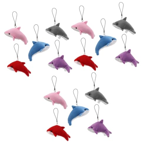 Toyvian 15 STK Delphin-Anhänger schlüsselanhänger Gefälligkeiten für Strandpartys Hai-Plüsch Walplüsch Die Spielzeug Kinder-Delfin-Anhänger Plüsch-Delfin-Anhänger Luxus Tier Vase Toyvian 15 STK Delphin-Anhänger schlüsselanhänger Gefälligkeiten für Strandpartys Hai-Plüsch Walplüsch Die Spielzeug Kinder-Delfin-Anhänger Plüsch-Delfin-Anhänger Luxus Tier Vase von Toyvian