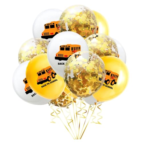Toyvian Dekorationen 15 Stück 12 Dekoration Ballon Emulsion Einstellen Latexballons von Toyvian
