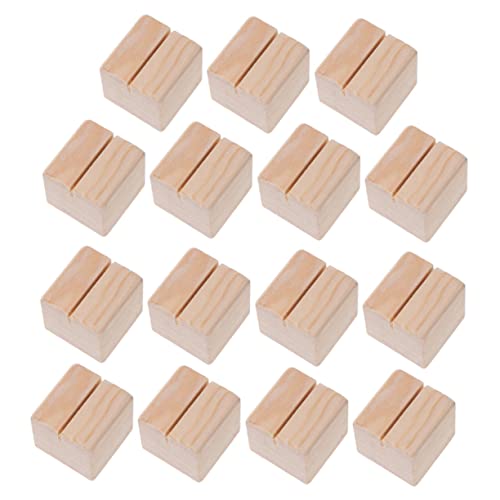Toyvian 15 Stück Holz-bildsockel Displayständer Für Büro-namenskarten Holz-desktop- Toyvian 15 Stück Holz-bildsockel Displayständer Für Büro-namenskarten Holz-desktop- von Toyvian